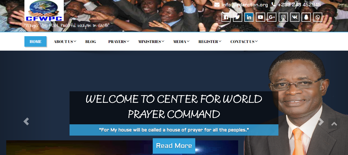 Prayer Website